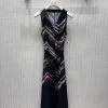 CHANEL Clothing Satin (Black-Red-Blue-Yellow-White-Brown) 36-40 C35202607052061