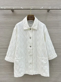 CHANEL Coats & Jackets Cotton (White) S C00202607051751