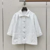 CHANEL Coats & Jackets Cotton (White) S-L C05202607050177