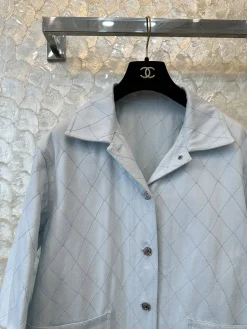 Alternative view of CHANEL Coats & Jackets Denim (Light Blue) S-L C00202607051756