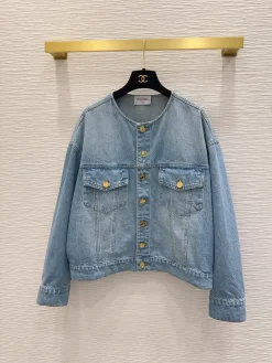 CHANEL Coats & Jackets Denim (Light Blue) S-M-L C05202607050179