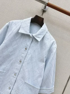 Alternative view of CHANEL Coats & Jackets Denim (Light Blue) S-M-L C05202607051785