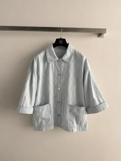 CHANEL Coats & Jackets Denim (Light Blue) S-M-L D45202607050180