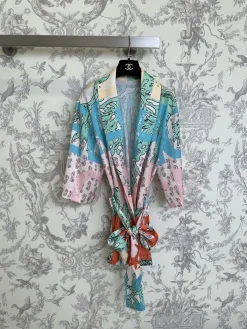 CHANEL Coats & Jackets Silk (Pink-Blue-Orange-Green-Yellow) S-L C00202607050183