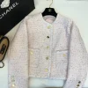 CHANEL Coats & Jackets Tweed (Pink) S-M-L D15202607050185