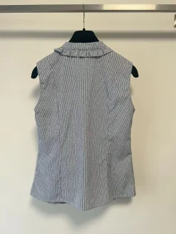 Alternative view of CHANEL Shirts & Polos Cotton (White-Blue) SML B85202607050192