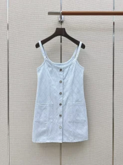 CHANEL Skirts & Dresses Denim (Light Blue) S-L C85202607050202