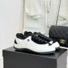 CHANEL Sneakers & Trainers Calfskin & Mesh (Black-White) EU35-39 B90202607051465