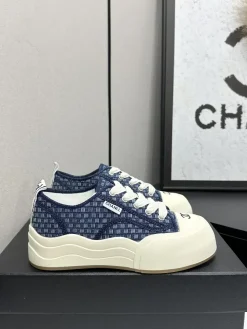 CHANEL Sneakers & Trainers Denim Canvas (Blue-White) EU35-41 B90202607051469