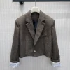 CHANEL Suits Tweed (Brown-White) 36-40 D65202607052401