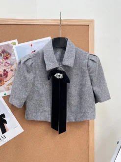 CHANEL Suits Tweed (Grey-Black) SML C55202607052145