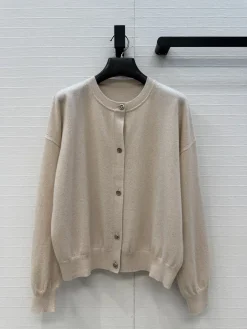 CHANEL Sweaters & Knitwear Cashmere (Beige) 36 C80202607052236