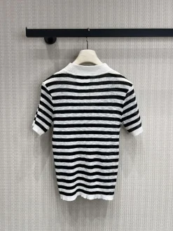 Alternative view of CHANEL Sweaters & Knitwear Knit (Black-White) S-M-L B05202607050769