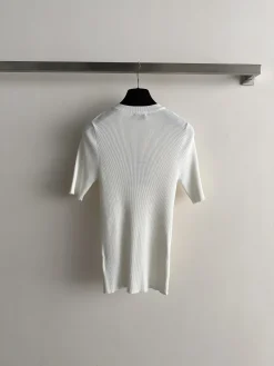 Alternative view of CHANEL Sweaters & Knitwear Knit Fabric (White) S-L B10202607050793