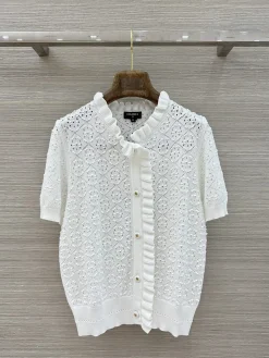 CHANEL Sweaters & Knitwear Knit (White) 36-40 B80202607051567