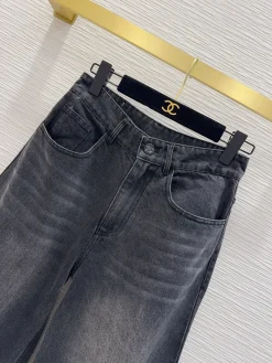Alternative view of CHANEL Trousers & Shorts Denim (Black) S-M-L B75202607050217