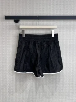 Alternative view of CHANEL Trousers & Shorts Nylon (Black-White) S-L B55202607050223
