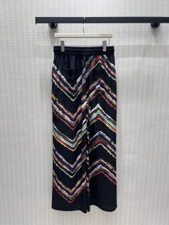 Alternative view of CHANEL Trousers & Shorts Satin (Black-Red-Blue-Yellow-White-Brown) 36-40 B75202607050228