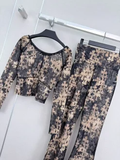 Alternative view of CHROME HEARTS Clothing Cotton (Black-Beige) S-M-L A45202607050420