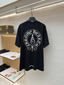 Alternative view of CHROME HEARTS T-shirts & Vests Cotton (Black) S-M-L A10202607120574