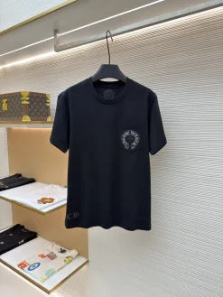 CHROME HEARTS T-shirts & Vests Cotton (Black) S-M-L-XL A60202607120737