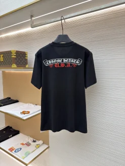 Alternative view of CHROME HEARTS T-shirts & Vests Long-staple Cotton (Black) S-XL A60202607120734