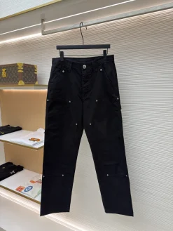 CHROME HEARTS Trousers & Shorts Cotton (Black) 30-36 B85202607120065