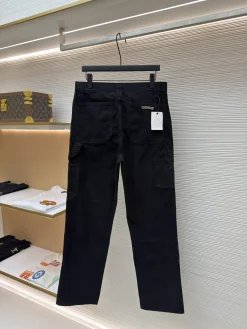 Alternative view of CHROME HEARTS Trousers & Shorts Cotton (Black) 30-36 B85202607120065
