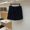 CHROME HEARTS Trousers & Shorts Terry Cloth (Black) S-M-L-XL A95202607120612