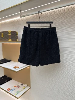 Alternative view of CHROME HEARTS Trousers & Shorts Terry Cloth (Black) S-M-L-XL A95202607120612