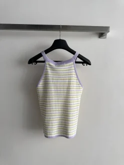 Alternative view of DIOR Clothing Knit (White-Yellow-Purple) S-M-L A80202607050547