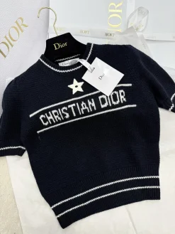 DIOR Clothing Wool (Black-White) S-L C20202607050311