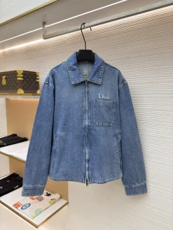 DIOR Coats & Jackets Denim (Blue) 46-52 B85202607120356