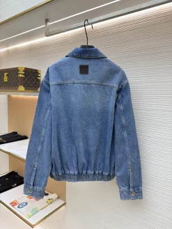Alternative view of DIOR Coats & Jackets Denim (Blue) 46-52 B85202607120356
