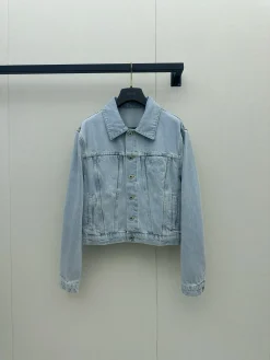 Alternative view of DIOR Coats & Jackets Denim (Light Blue) S-M-L C85202607050244