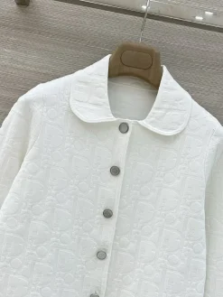 Alternative view of DIOR Coats & Jackets Knit Yarn (White) 36-40 B95202607050250