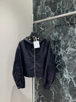 DIOR Coats & Jackets Oblique Jacquard (Black) S-M-L C20202607050245