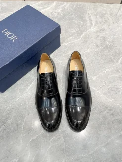 DIOR Formal Shoes Calfskin Leather (Black) EU39-44 D30202607050250