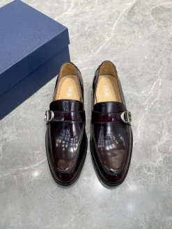 DIOR Formal Shoes Patent Leather (Burgundy) D30202607050240