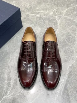 DIOR Formal Shoes Patent Leather (Burgundy) EU38-45 D30202607051778