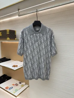 DIOR Shirts & Polos Cotton (Gray) S-XL B30202607120713