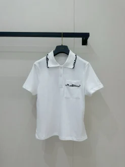 DIOR Shirts & Polos Cotton (White-Black) S-L A95202607050271