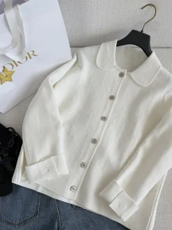 DIOR Shirts & Polos Wool Cotton (White) S-L B95202607050265