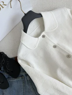Alternative view of DIOR Shirts & Polos Wool Cotton (White) S-L B95202607050265