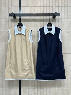 DIOR Skirts & Dresses Cotton (Beige-Navy) S-M-L B85202607050282