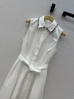 Alternative view of DIOR Skirts & Dresses Cotton (White-Black) S C00202607050286