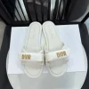 DIOR Slides & Slippers Calfskin Leather (White) EU36-41 A50202607050663
