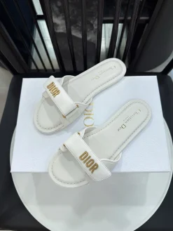 Alternative view of DIOR Slides & Slippers Calfskin Leather (White) EU36-41 A50202607050663