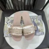 DIOR Slides & Slippers Rubber-Canvas (Beige-White) EU36-41 A40202607050661