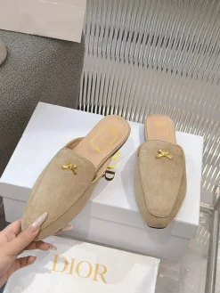 Alternative view of DIOR Slides & Slippers Suede (Beige) EU35-41 B00202607050186